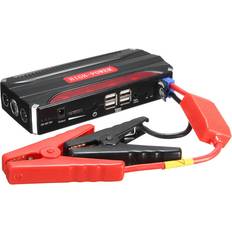 11000mAh Car Jump Starter 4USB Multi-Function Powerbank Battery Booster Pack for 12V 4.0L Petrol 2.5L