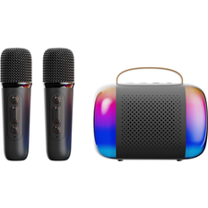 Karaoke Chronus Mini Karaoke Machine with 2 Microphones