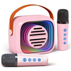 Karaoke Chronus Kids Mini Karaoke Machine Portable Bluetooth Speaker