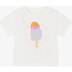 Stella McCartney Kids Baby Cotton Ice Lolly Print T-Shirt - White
