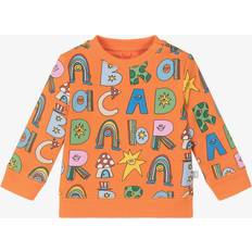 12-18M Sweatshirts Stella McCartney Kids Boys Magical Letters Sweatshirt - Orange
