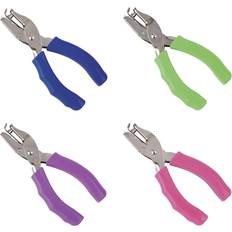 Black Hole Punchers Office Depot Single-Hole Punch With Padded Handles Black