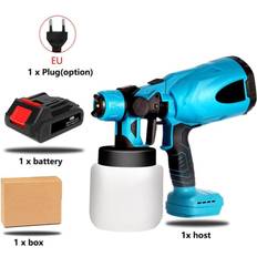 Eelhoe 1000ml Electric Spray Gun High Power Cordless Paint Sprayer
