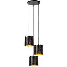 Lucide Hanglamp 3L Ø 45 x 165 cm Zwart