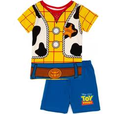 Toy Story Schlafanzug Mit Shortsfür Jungen - Gelb/Blau/Weiß