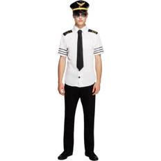 Kostüme Fever Mile High Kostümfür Herren SM2627 Weiß Schwarz
