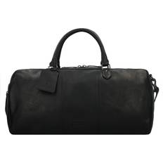 Detachable Shoulder Strap Weekend Bags Jack Kinsky Porto 4 Weekender Travel Bag - Black