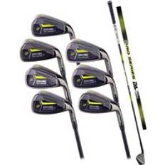 Eisensätze Spalding Rechtshänder Golfset Eisen 5-sw Frau Pro Series Graphite PVD Finish