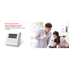 Kitchen Timers on sale Melitt Large LCD Digital Stopwatch Alarm Clock Kitchen Timer