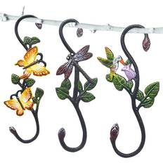 Heavy Duty S Hooks Pack of 3 Large Cast Iron Plant Hangers
