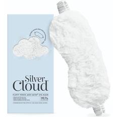 Pink Sleep Masks Silver Cloud Fluffy Sleep Mask