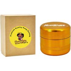 Aihontai Grinder 63 MM Diamond Teeth Herb Tobacco Grinder Handle Miller Crusher Spice Mill