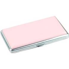 Cigarette Cases AlwaysH Pink Metal Cigarette Box Case