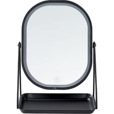Makeup Beliani Makeup Mirror LED Dordogne - Silver
