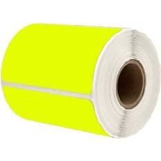 Brunnen Rectangular Yellow Color Coding Label Stickers 2 x 3 Inch