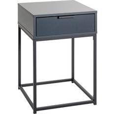 Ablagetische HAKU Möbel Konsole Anthrazit Schwarz 40 cm x 60 cm x T 40 cm Ablagetisch