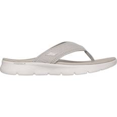Skechers Flip-Flops Skechers Go Walk Flex Sandal - Holly in Nature Brown/Gray