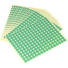 Green Label Uxcell 2880pcs Self Adhesive Labels 0.39 Inch QC
