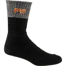 Timberland Men Socks Timberland Pro Mens Color Block Cushioned Boot Socks - Black
