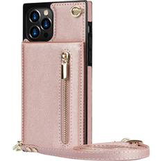 BOSHENG Zipper Wallet for iPhone 11 X XR XS Pro Max