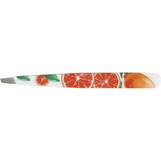 Red Tweezers Nippes CITRUS Cosmetic Tweezers - Stainless Steel