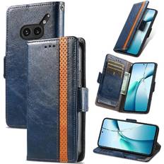 Case for Nothing Phone 2a Plus Multi-card Slot Splicing Multi-color Wallet Business