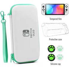 Data Frog Portable Carrying Case Compatible Nintendo Switch Oled