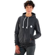 Dame - Yoga Sweatere Edelrid Women's Bege Zip Hoody - Grå