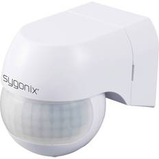 Sygonix SY-6118230 Wall-mounted Surface-mount PIR Motion Detector 180 Relay White IP44