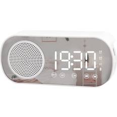 Alarm Clocks Tlily LED Digital Alarm Clock with FM Radio and Bluetooth Speaker