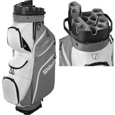 Wilson Golfbagar Wilson iLock Cart Bag Gray White Black