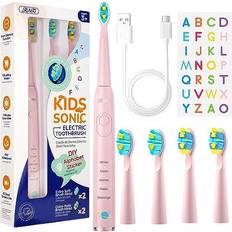 Electric Toothbrushes on sale Seago Kids Electric Toothbrush Rechargeable with Funny DIY Stickers