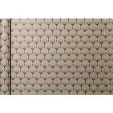 Blue Gift Wrapping Papers Clairefontaine Kraft Wrapping Paper 5 x 0.35m Blue Leaves