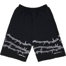 Streetwear Chain Pattern Jogging Shorts - Women's