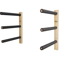 Triple Surfboard Rack Wood