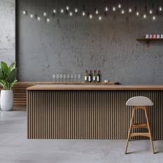 Acoustic Panels Liberty Light Walnut Elevation Acoustic Wall Panelling 600x1200mm