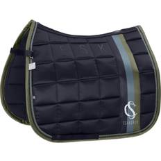 Ridsport Eskadron Big Square Mattgloss Dressyrschabrak - Navy