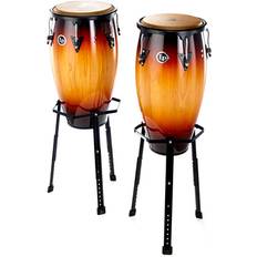Aspire 11" & 12" Congas with Basket Stand Vintage Sunburst