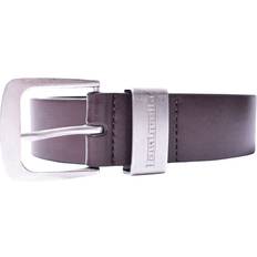 Lambretta Accessories Lambretta Mens Leather Lined Buckle Adjustable Belt - Dark Brown