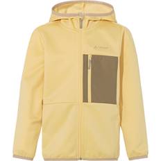 Gul Fleecetøj Vaude Kid's Kikimora Jacket Fleecejakke - Beige