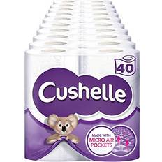 Cushelle Toilet Tissue White 4 Rolls Pack of 10