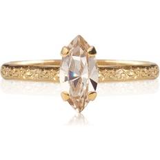 Caroline Svedbom Ringar Caroline Svedbom Petite Navette Ring Light Silk - Guld