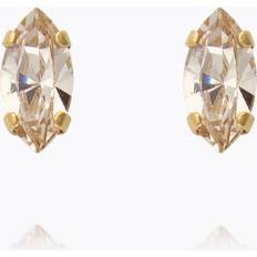 Caroline Svedbom Smykker Caroline Svedbom Petite Navette Earrings - Guld