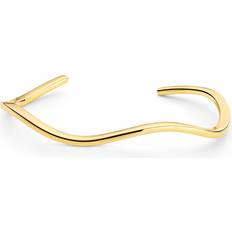 Sif Jakobs Guld Armbånd Sif Jakobs Ellera Waves Pianura Bangle Forgyldt Sølv Armbånd
