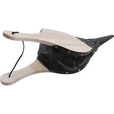 Fireplaces Meterk Fireplace Bellow Manual Operation Solidwood Heatproof Leather Widely Used Fire Blower