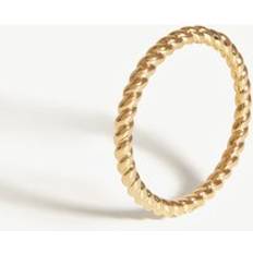 Missoma Gold Rings Missoma Fine Rope Ring - Solid Gold