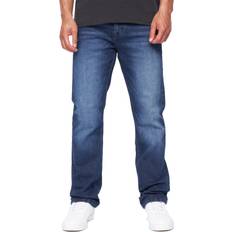 Steel Jeans Duck and Cover Mens Straight Leg Jeans - Dark Wash
