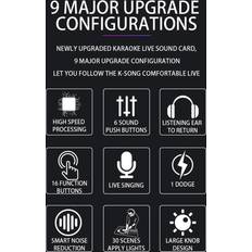 Sound Cards Spactz 2X V8S Live External Sound Card