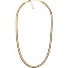 Skagen Damer Modern Stak Halskedja - Guld/Rostfritt Stål