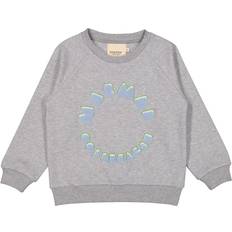 MarMar Copenhagen Sweatshirts MarMar Copenhagen Double Jersey Logo Theos Sweatshirt - Blue Logo